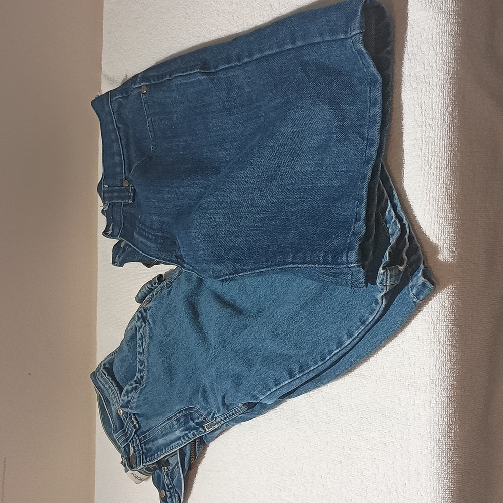 2 pairs boys long shorts size 8